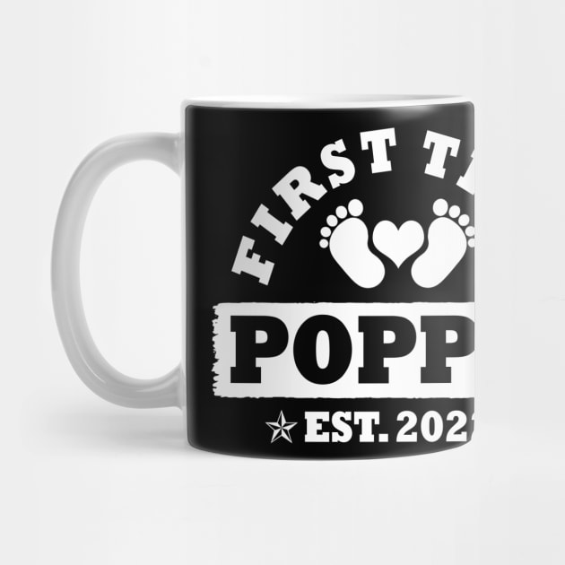 First Time Poppie Est 2022 Funny New Poppie Gift by Penda